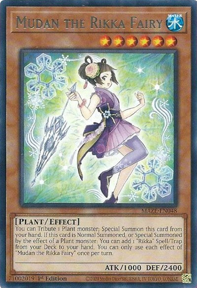 Mudan the Rikka Fairy (MAZE-EN048) [Maze of Memories]