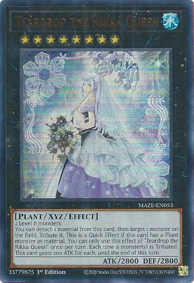 Teardrop the Rikka Queen (MAZE-EN053) [Maze of Memories]