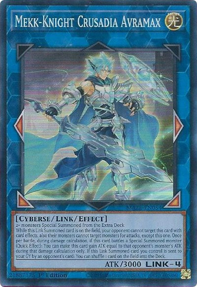Mekk-Knight Crusadia Avramax (MAZE-EN054) [Maze of Memories]