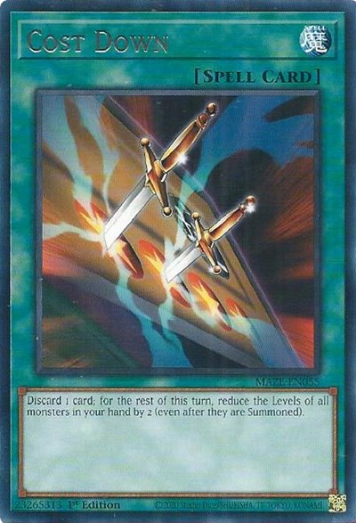Cost Down (MAZE-EN055) [Maze of Memories]