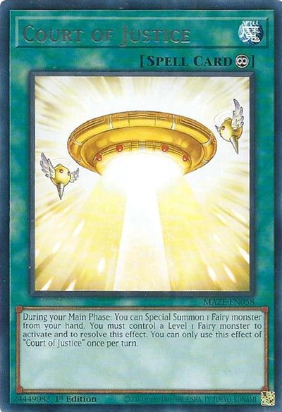 Court of Justice (MAZE-EN058) [Maze of Memories]