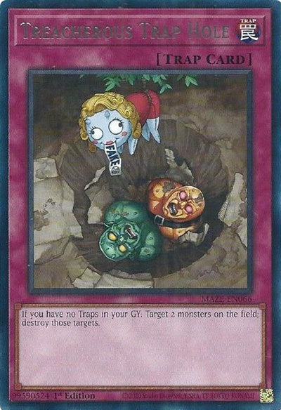 Treacherous Trap Hole (MAZE-EN066) [Maze of Memories]
