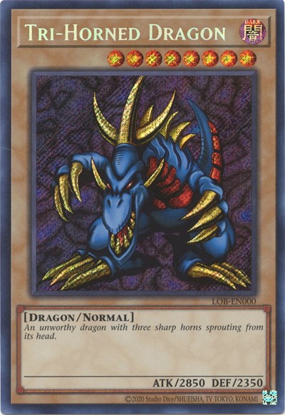 Tri-Horned Dragon (LOB-EN000) (LOB-EN000) [Legend of Blue Eyes White Dragon (25th Anniversary Edition)]