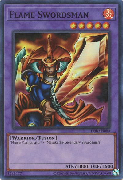 Flame Swordsman (LOB-EN003) [Legend of Blue Eyes White Dragon (25th Anniversary Edition)]