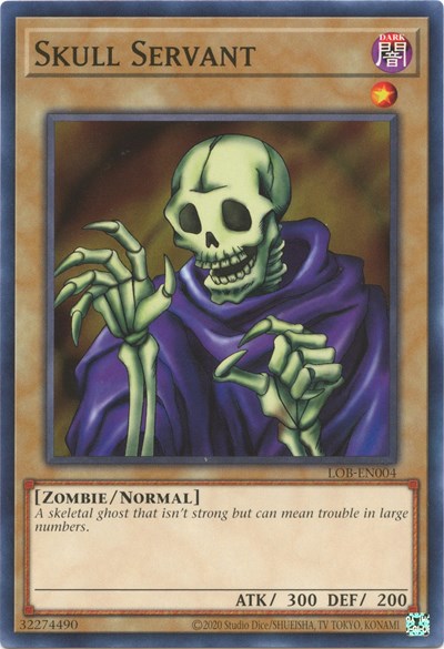 Skull Servant (LOB-EN004) [Legend of Blue Eyes White Dragon (25th Anniversary Edition)]