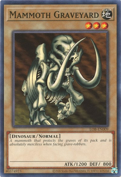 Mammoth Graveyard (LOB-EN009) [Legend of Blue Eyes White Dragon (25th Anniversary Edition)]