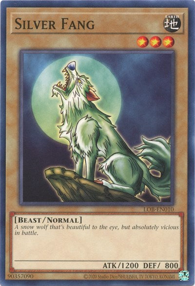 Silver Fang (LOB-EN010) [Legend of Blue Eyes White Dragon (25th Anniversary Edition)]