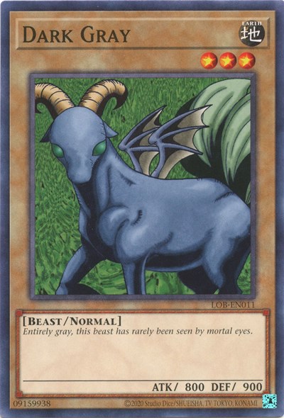 Dark Gray (LOB-EN011) [Legend of Blue Eyes White Dragon (25th Anniversary Edition)]