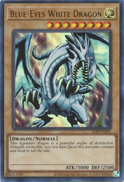 Blue-Eyes White Dragon (LOB-EN001) [Legend of Blue Eyes White Dragon (25th Anniversary Edition)]