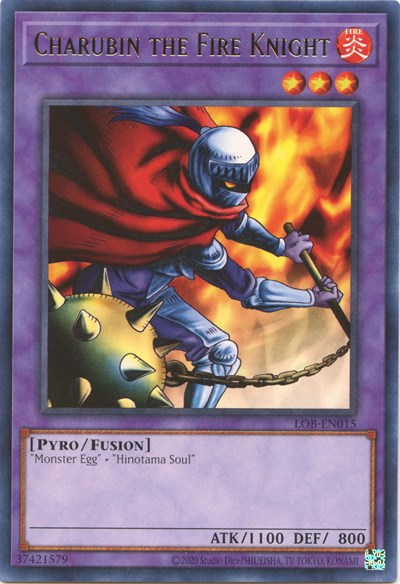 Charubin the Fire Knight (LOB-EN015) [Legend of Blue Eyes White Dragon (25th Anniversary Edition)]
