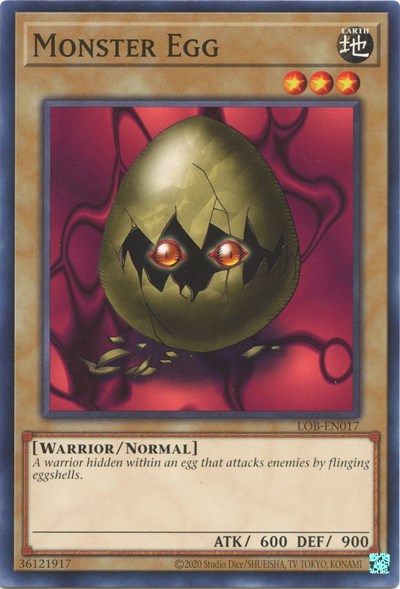 Monster Egg (LOB-EN017) [Legend of Blue Eyes White Dragon (25th Anniversary Edition)]