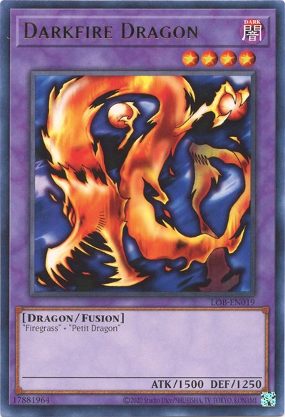 Darkfire Dragon (LOB-EN019) [Legend of Blue Eyes White Dragon (25th Anniversary Edition)]