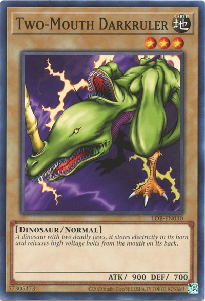 Two-Mouth Darkruler (LOB-EN030) [Legend of Blue Eyes White Dragon (25th Anniversary Edition)]