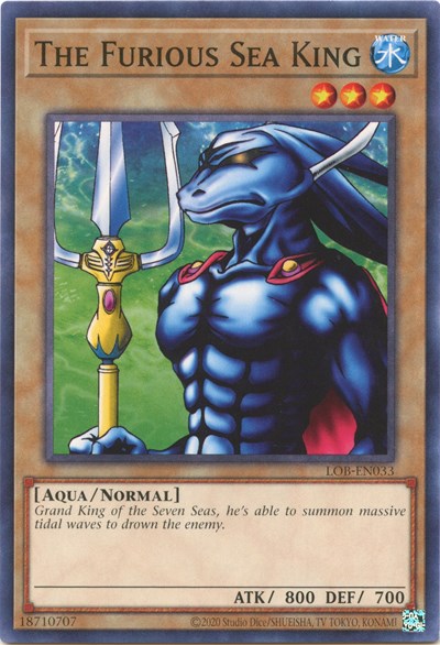 The Furious Sea King (LOB-EN033) [Legend of Blue Eyes White Dragon (25th Anniversary Edition)]
