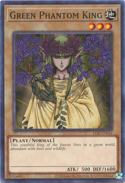 Green Phantom King (LOB-EN034) [Legend of Blue Eyes White Dragon (25th Anniversary Edition)]