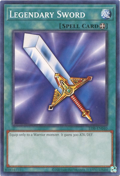 Legendary Sword (LOB-EN040) [Legend of Blue Eyes White Dragon (25th Anniversary Edition)]