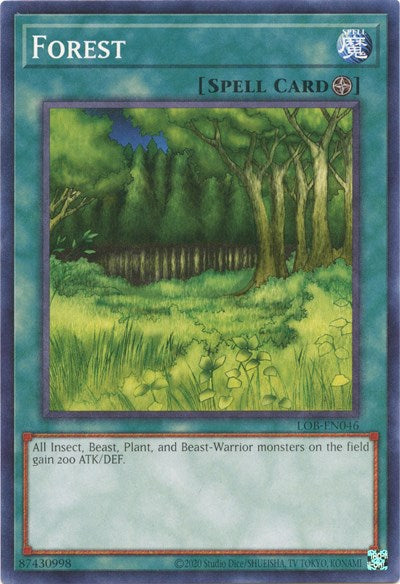 Forest (LOB-EN046) [Legend of Blue Eyes White Dragon (25th Anniversary Edition)]