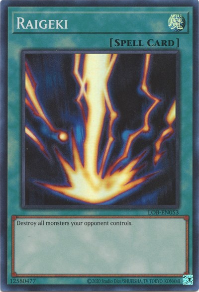 Raigeki (LOB-EN053) [Legend of Blue Eyes White Dragon (25th Anniversary Edition)]