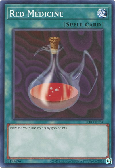 Red Medicine (LOB-EN054) [Legend of Blue Eyes White Dragon (25th Anniversary Edition)]