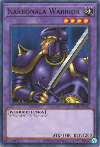 Karbonala Warrior (LOB-EN067) [Legend of Blue Eyes White Dragon (25th Anniversary Edition)]