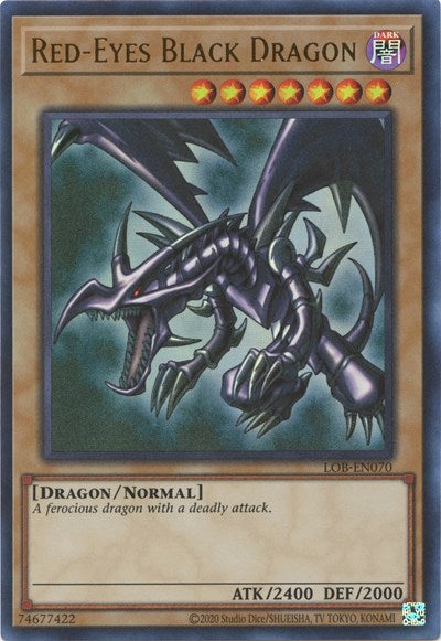 Red-Eyes Black Dragon (LOB-EN070) [Legend of Blue Eyes White Dragon (25th Anniversary Edition)]