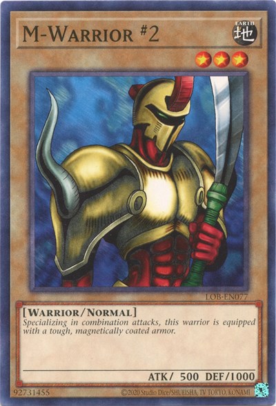 M-Warrior #2 (LOB-EN077) [Legend of Blue Eyes White Dragon (25th Anniversary Edition)]