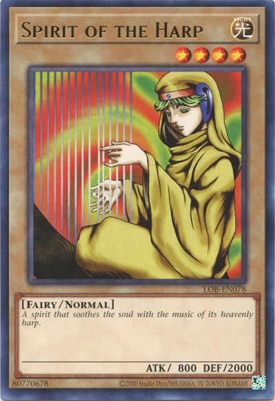 Spirit of the Harp (LOB-EN078) [Legend of Blue Eyes White Dragon (25th Anniversary Edition)]