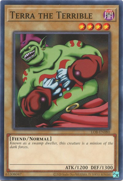 Terra the Terrible (LOB-EN080) [Legend of Blue Eyes White Dragon (25th Anniversary Edition)]