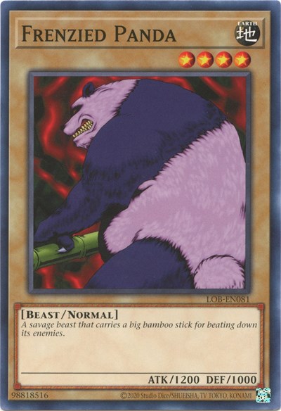 Frenzied Panda (LOB-EN081) [Legend of Blue Eyes White Dragon (25th Anniversary Edition)]