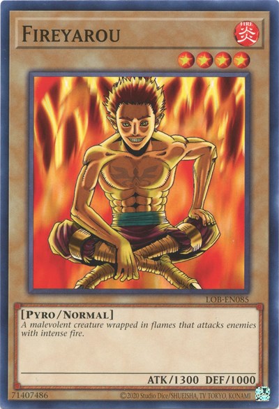 Fireyarou (LOB-EN085) [Legend of Blue Eyes White Dragon (25th Anniversary Edition)]