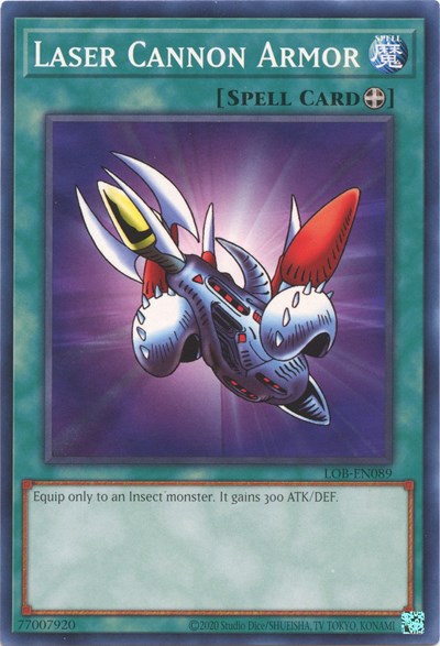 Laser Cannon Armor (LOB-EN089) [Legend of Blue Eyes White Dragon (25th Anniversary Edition)]