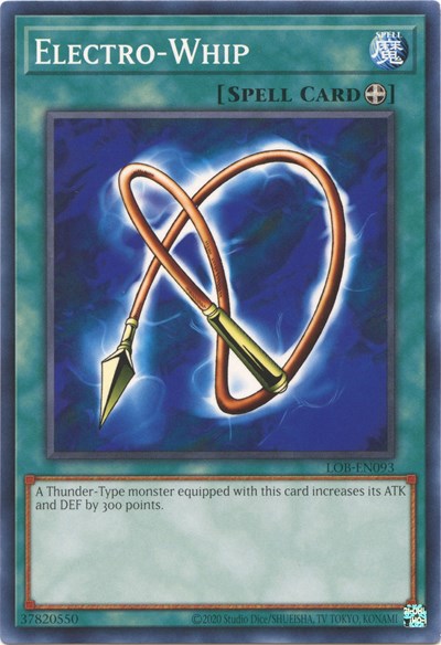 Electro-Whip (LOB-EN093) [Legend of Blue Eyes White Dragon (25th Anniversary Edition)]