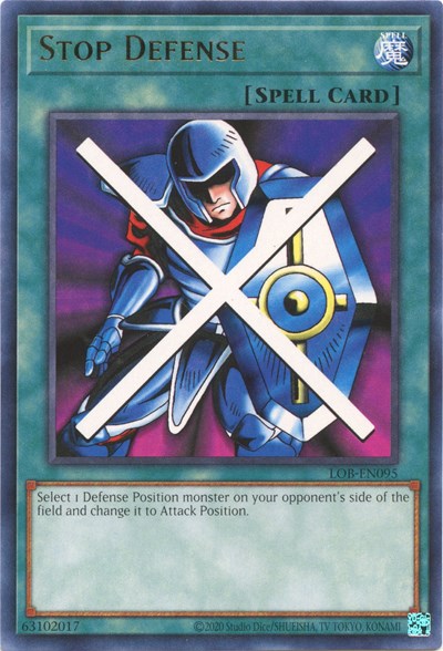 Stop Defense (LOB-EN095) [Legend of Blue Eyes White Dragon (25th Anniversary Edition)]