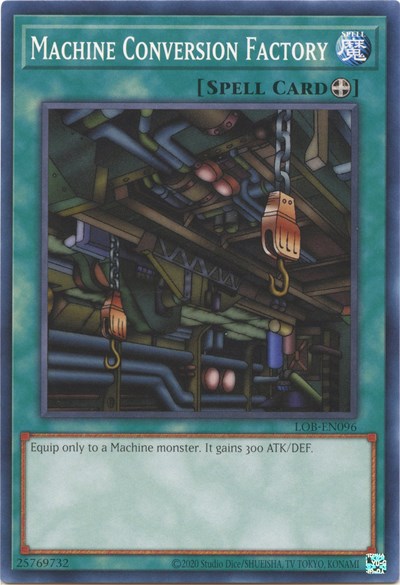 Machine Conversion Factory (LOB-EN096) [Legend of Blue Eyes White Dragon (25th Anniversary Edition)]