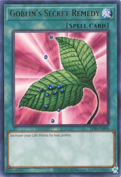 Goblin's Secret Remedy (LOB-EN099) [Legend of Blue Eyes White Dragon (25th Anniversary Edition)]