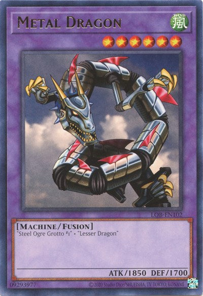 Metal Dragon (LOB-EN102) [Legend of Blue Eyes White Dragon (25th Anniversary Edition)]