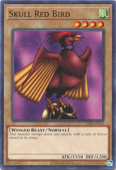 Skull Red Bird (LOB-EN105) [Legend of Blue Eyes White Dragon (25th Anniversary Edition)]