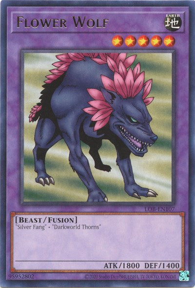 Flower Wolf (LOB-EN107) [Legend of Blue Eyes White Dragon (25th Anniversary Edition)]