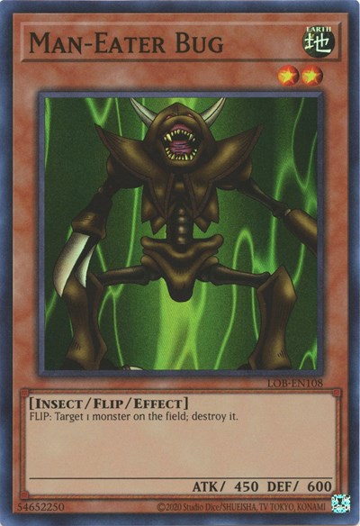 Man-Eater Bug (LOB-EN108) [Legend of Blue Eyes White Dragon (25th Anniversary Edition)]