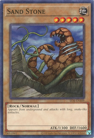 Sand Stone (LOB-EN109) [Legend of Blue Eyes White Dragon (25th Anniversary Edition)]