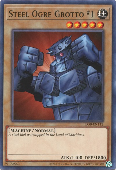 Steel Ogre Grotto #1 (LOB-EN112) [Legend of Blue Eyes White Dragon (25th Anniversary Edition)]