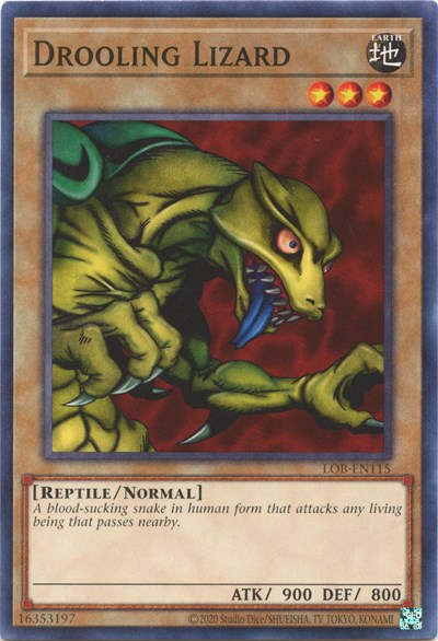 Drooling Lizard (LOB-EN115) [Legend of Blue Eyes White Dragon (25th Anniversary Edition)]