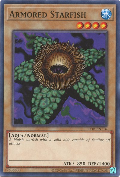 Armored Starfish (LOB-EN116) [Legend of Blue Eyes White Dragon (25th Anniversary Edition)]