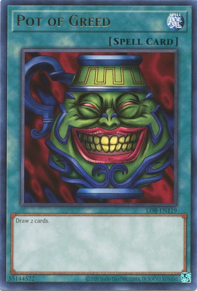 Pot of Greed (LOB-EN119) [Legend of Blue Eyes White Dragon (25th Anniversary Edition)]