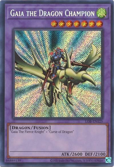 Gaia the Dragon Champion (LOB-EN125) [Legend of Blue Eyes White Dragon (25th Anniversary Edition)]