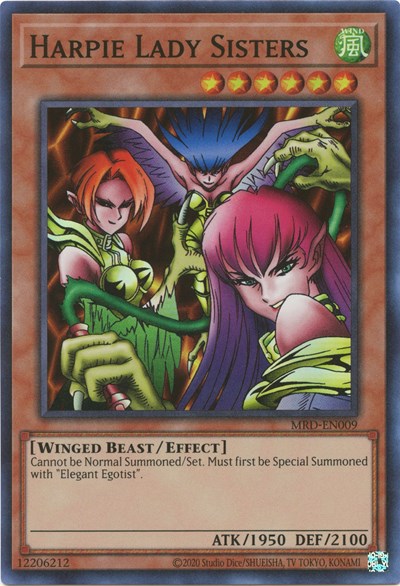 Harpie Lady Sisters (MRD-EN009) [Metal Raiders (25th Anniversary Edition)]