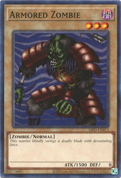 Armored Zombie (MRD-EN013) [Metal Raiders (25th Anniversary Edition)]