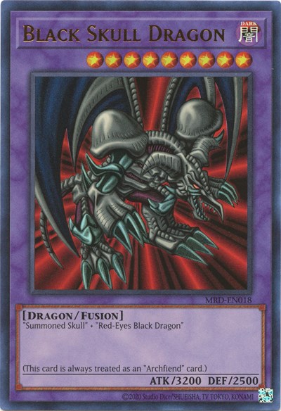 Black Skull Dragon (MRD-EN018) [Metal Raiders (25th Anniversary Edition)]