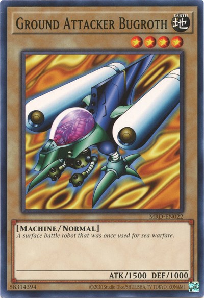 Ground Attacker Bugroth (MRD-EN022) [Metal Raiders (25th Anniversary Edition)]