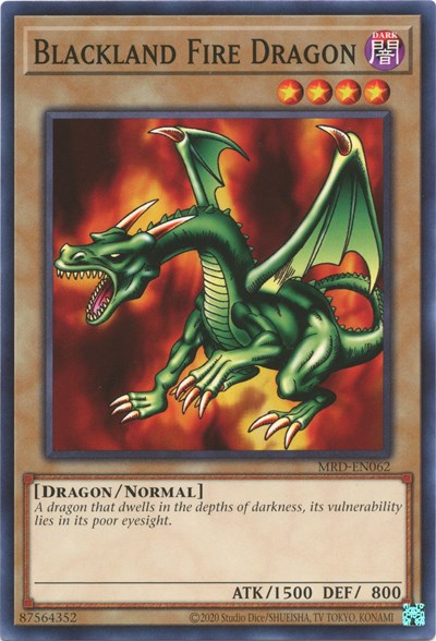 Blackland Fire Dragon (MRD-EN062) [Metal Raiders (25th Anniversary Edition)]